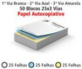 50 - 10x15 - Blocos e Talões Autocopiativos 10x15 - 3 Vias