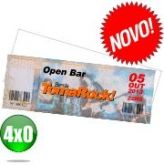 100 Ingressos 150x55mm - Padrão - Segurança